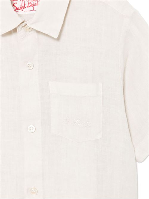 Camicia bambino in lino MC2 SAINT BARTH Kids | SIFNOS JR00331H